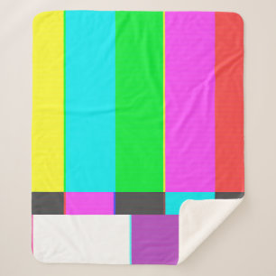 Couverture Sherpa pas d'écran TV signal avec bruit