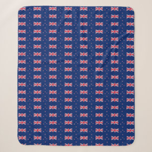 Couverture Sherpa Patriotique Sherpa Blanket avec drapeau de la Nouv