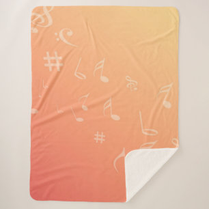 Couverture Sherpa Peach Music