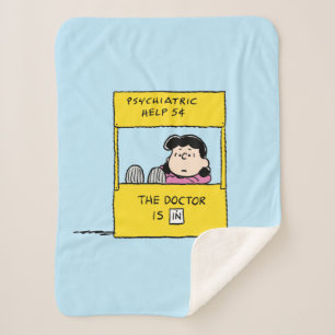 Couverture Sherpa Peanuts   Lucy & the Doctor Is In