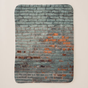Couverture Sherpa Peinture murale grise