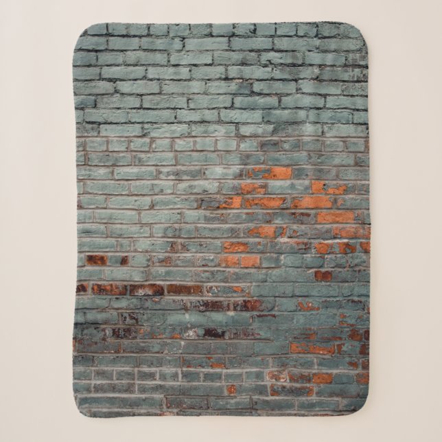 Couverture Sherpa Peinture murale grise (Devant)