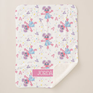 Couverture Sherpa Personnalisé Abby Cadabby Sparkle Motif