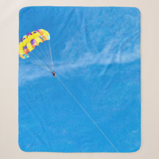 Couverture Sherpa Personne parapente en plein air