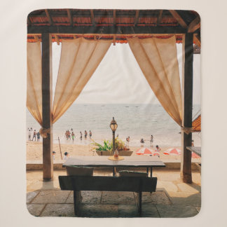 COUVERTURE SHERPA PERSONNES EN BORD DE MER