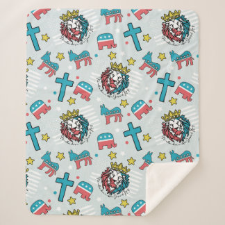 Couverture Sherpa Peu importe qui est en fonction Jésus est Roi - sa