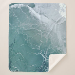 Couverture Sherpa Photo aérienne du plan d'eau