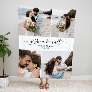 Couverture Sherpa photo de mariage ou d'anniversai