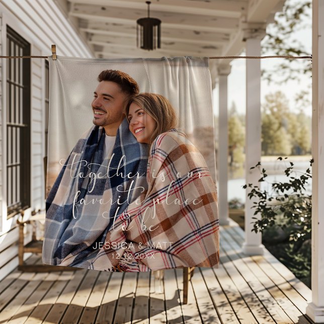 Couverture Sherpa Photo Together is our Favorite Place to Be (Créateur téléchargé)