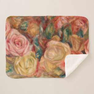 Couverture Sherpa Pierre-Auguste Renoir - Rose