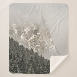 COUVERTURE SHERPA PINS VERTS