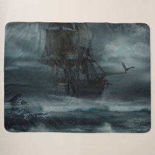 Couverture Sherpa PIRATE NAVIRE dans une tempête