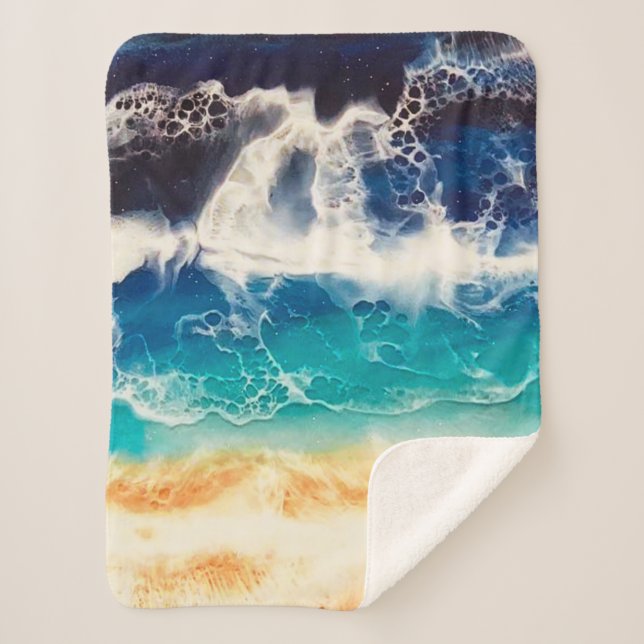 Couverture Sherpa Plage (Devant)