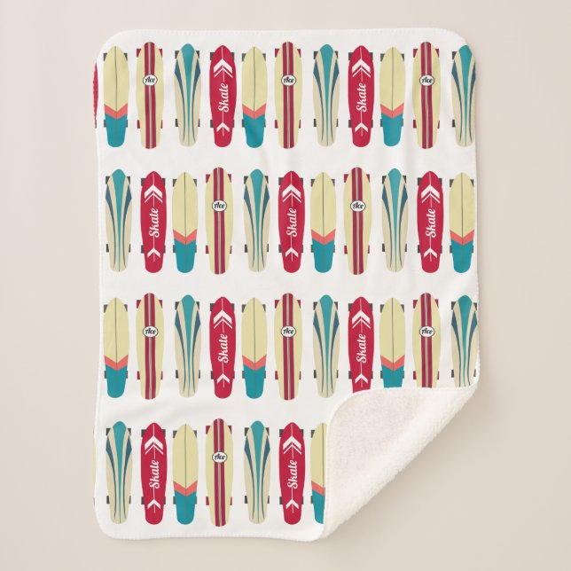 Couverture Sherpa Platines vintages (Devant)