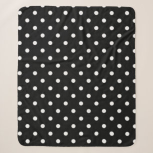 Couverture Sherpa Polka dot