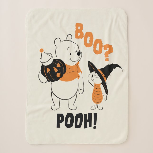 Couverture Sherpa Pooh et Piglet | Boo Pooh (Devant)