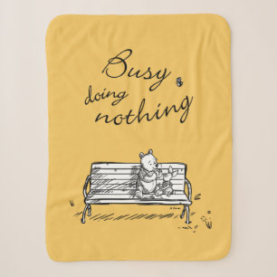 Couverture Sherpa Pooh & Piglet Occupé Ne rien faire