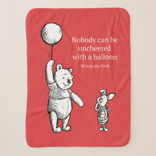 Couverture Sherpa Pooh & Piglet Personne ne peut être déjoué