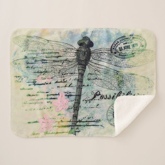 Couverture Sherpa Possibilities dragonfly (Devant (Horizontal))
