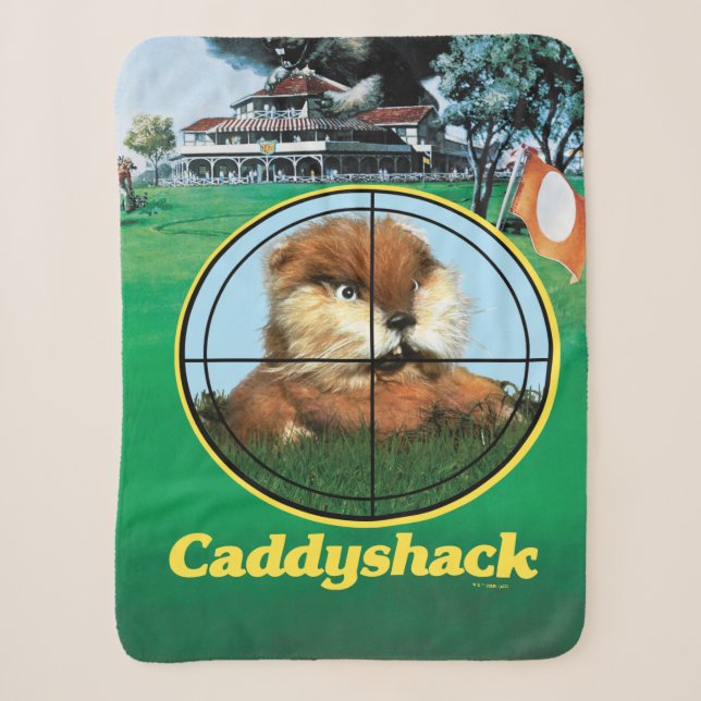 Couverture Sherpa Poster de Caddyshack (Devant)
