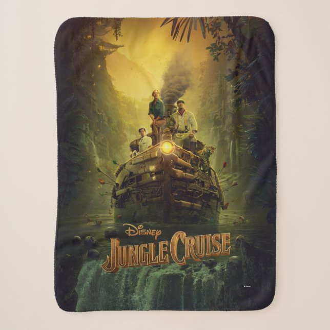 Couverture Sherpa Poster du film Jungle Cruise (Devant)