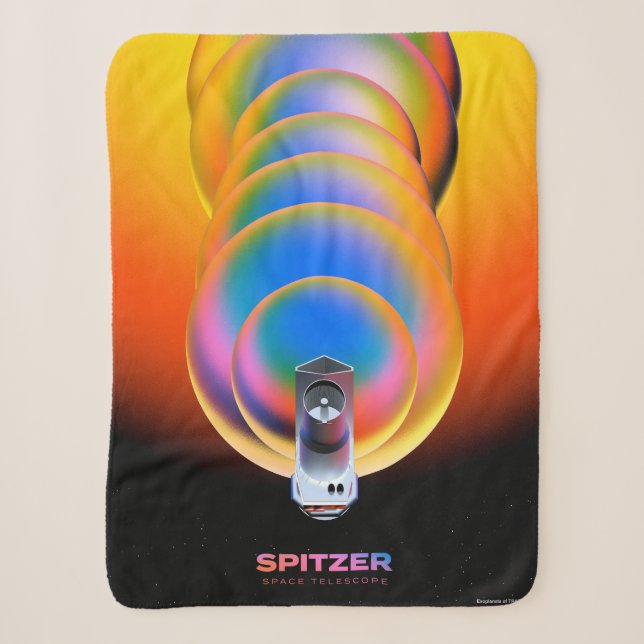 Couverture Sherpa Poster du télescope Spitzer. (Devant)
