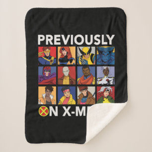 Couverture Sherpa "Précédemment Sur X-Men..."