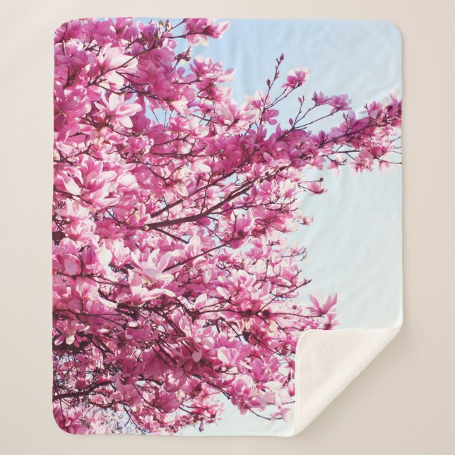 COUVERTURE SHERPA PREMIER PRINTEMPS FLEURS (Devant)