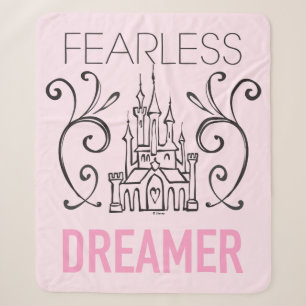 Couverture Sherpa Princesse Disney   Rêveur sans peur