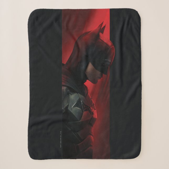 Couverture Sherpa Profil Batman Red Bar (Devant)