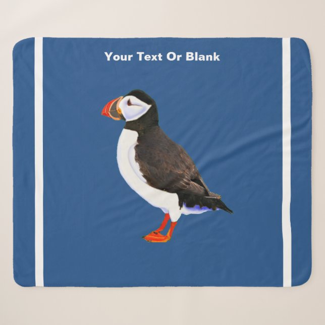 Couverture Sherpa Puffin de l'Atlantique (Devant (Horizontal))