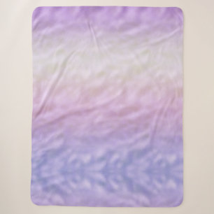 Couverture Sherpa Purple Ombre Unicorn