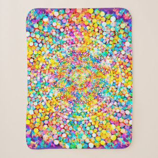 Couverture Sherpa Rainbow Fireworks