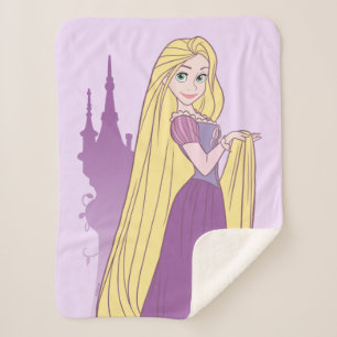 Couverture Sherpa Rapunzel & Tower Graphic