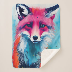 Couverture Sherpa Red Fox Magnet