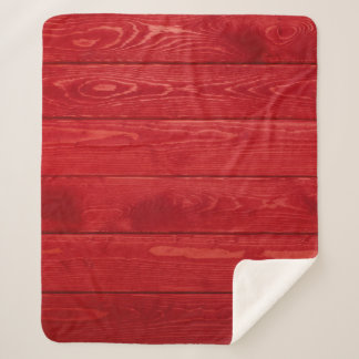 Couverture Sherpa Red wooden backgroundwood,background,texture,rusti