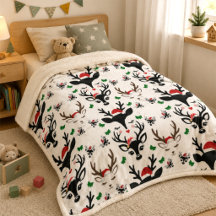 Renne de Noël ludique et festif pour la nurserie e