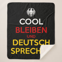 Restez cool et parlez allemand