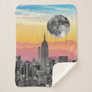 Couverture Sherpa Rêve de New York
