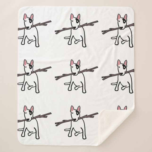 Couverture Sherpa Rex TV Terrier Sherpa.Blanket (Devant)