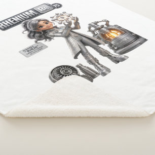 Couverture Sherpa Rhenium personnage de la marque ATOMIVRA™