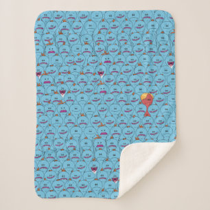 Couverture Sherpa RICK ET MORTY™ Kirkland M. Meeseeks