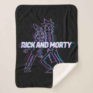 Couverture Sherpa RICK ET MORTY™ Rick Et Morty Glités