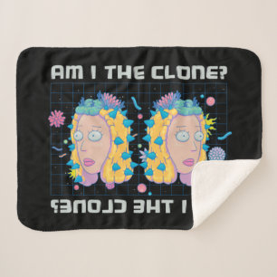Couverture Sherpa RICK ET MORTY™ Suis-Je Le Clone ?