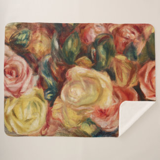 Couverture Sherpa Rose (1912) par Pierre-Auguste Renoir