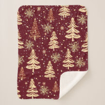 Rouge et or de Noël rustique