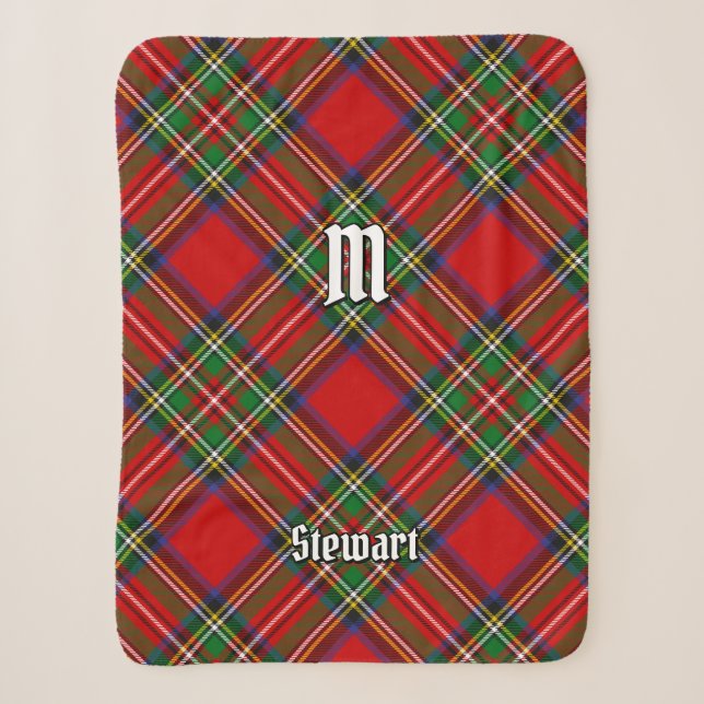 Couverture Sherpa Royal Stewart Tartan (Devant)