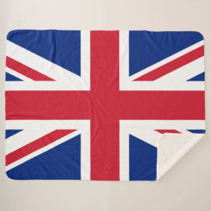 Couverture Sherpa Royaume-Uni (British Flag) (Union Jack) (Royaume-U