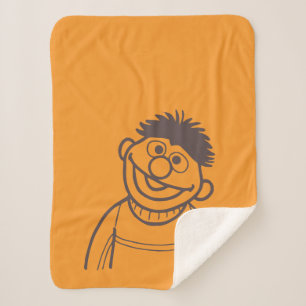 Couverture Sherpa Rue Sésame   Ernie Bright