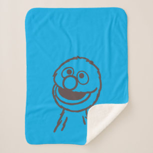 Couverture Sherpa Rue Sésame   Lumière de Grover